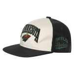Outerstuff Dětská kšiltovka Minnesota Wild NHL Flatbrim Arch Deadstock Snapback