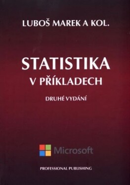 Statistika v příkladech - Luboš Marek
