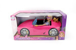 Mamido Panenka Sasha 29 cm, Autíčko Cabriolet růžové MT1612