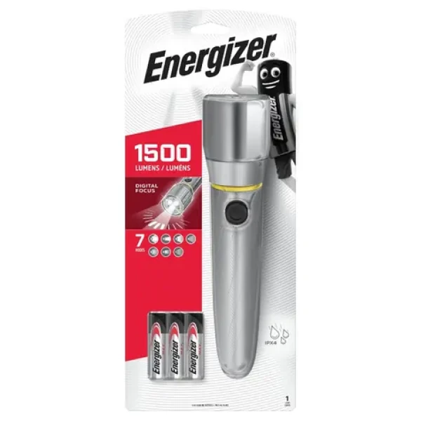 Energizer Metal Vision Ultra HD 1500lm / Svítilna / Dosvit: až 230 metrů / 6xAA (7638900419597)