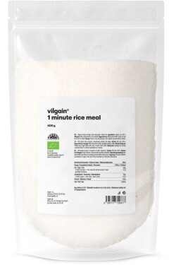 Vilgain Minutová rýžová kaše BIO – 400 g
