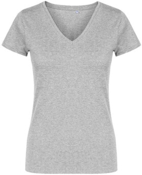 Promodoro 1525 Dámské tričko X.O s výstřihem do V 40.1525 heather grey heather grey 3XL