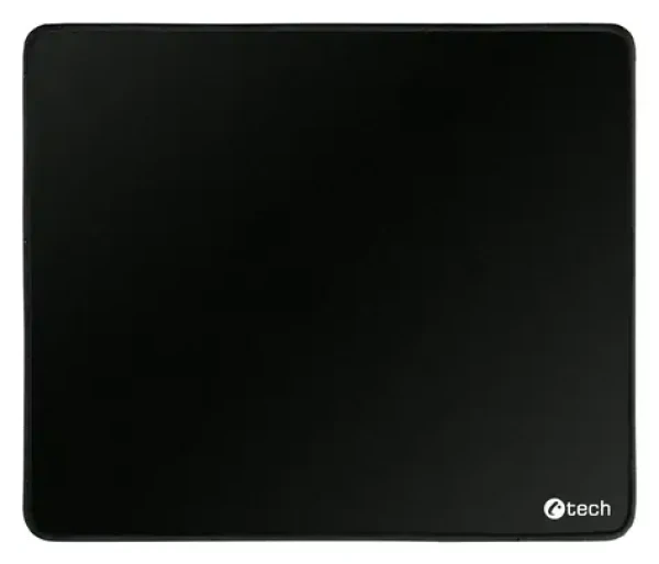 C-TECH MP-01 černá / Podložka pod myš / 320x270x4mm / obšité okraje (MP-01BK)