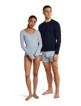 Pánské merino boxerky ICEBREAKER Mens Anatomica Boxers, Zinc Blue velikost: S
