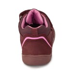 Dívčí celoroční boty s membránou Barefoot BANET BORDO, Protetika, červená - 21