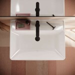 HANSGROHE - Xanuia Q Umyvadlo 65x48 cm, s přepadem, otvor pro baterii, bílá 60134450