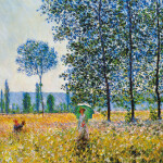 Kalendář 2025 poznámkový: Claude Monet, 30 30 cm