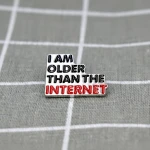 Pinarna.cz I am older than the internet / Jsem starší než internet - stříbrný
