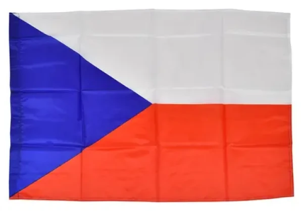 SPORTTEAM Vlajka ČR 90x60 / Vlajka / 100% nylon / 90x60 cm