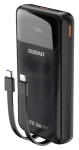Dudao K15Pro 20000mAh černá / Powerbanka / USB-C / USB-A / vestavěné kabely Lightning / USB-C / 22.5W