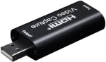 MicroConnect Adaptér HDMI (F) - USB (M) černá / HDMI Video capture (MC-GEN-CH)