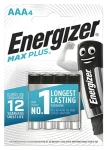 Energizer MAX Plus AAA / Baterie / Alkalická / 4 ks / LR03 / 1,5 V (7638900437461)