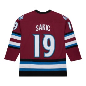 Mitchell & Ness Pánský dres Colorado Avalanche NHL Joe Sakic #19 2001-02 Maroon Velikost: XL