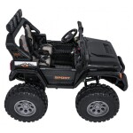 Mamido Elektrické autíčko Extreme Sport 4x4 s proměnlivou velikostí černé