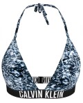 Dámské plavky Calvin Klein KW0KW02854 TRIANGLE vzor