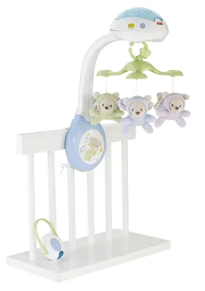 Fisher Price Nový kolotoč nad postýlku motýlci