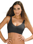 Dámská bezešvá podprsenka Kita Intimidea Barva: Černá, Velikost XXL