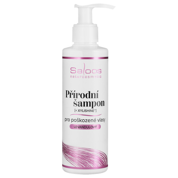 Saloos Přírodní šampon pro poškozené vlasy - Levandulový 200ml