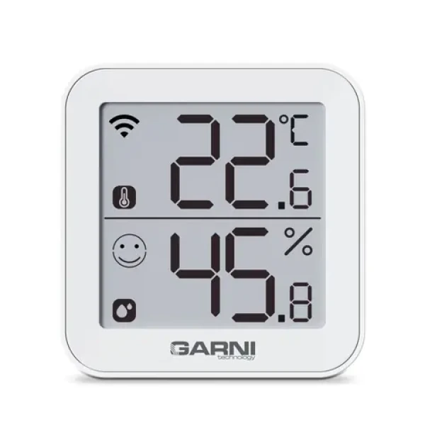 GARNI 158THT Chytrý vnitřní teploměr s vlhkoměrem (GARNI 158THT)