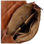 Trendy dámský koženkový kabelko-batoh Vexen, hnědý