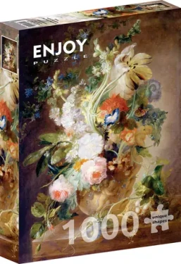 ENJOY Puzzle Váza s květinami