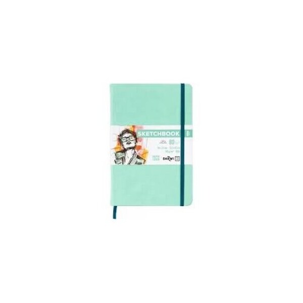 Skicovací blok Mintgreen 14x21 140g 80 listů