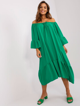 Sukienka DHJ SK model 18725535 zielony - FPrice Velikost: jedna velikost
