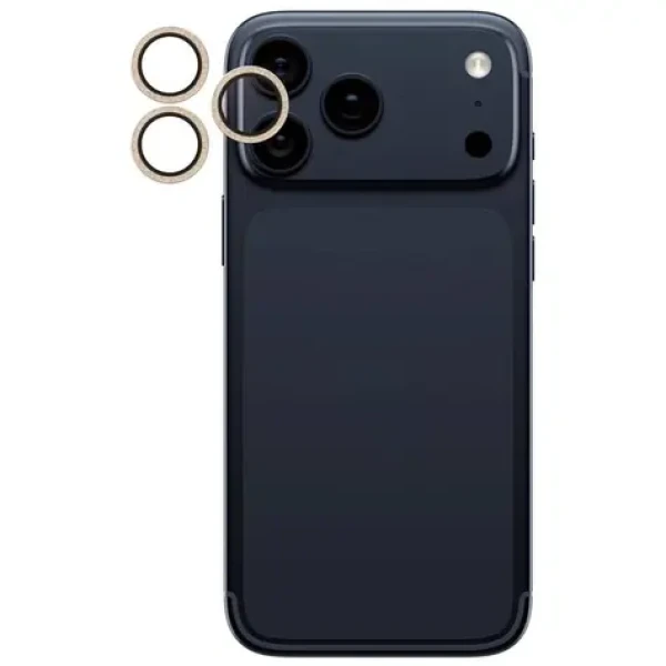 PanzerGlass Hoops Apple iPhone 17 Pro/16 Pro/15 Pro/17 Pro Max/16 Pro Max/15 Pro Max třpytivě zlaté (PG38210)