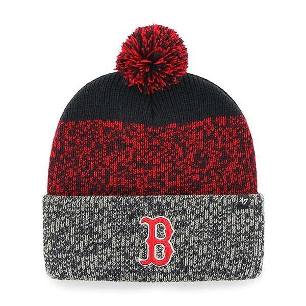 47 Brand Pánská Zimní čepice Boston Red Sox '47 Static Cuff Knit