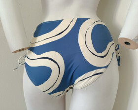 Dámské plavkové kalhotky Summer Allure Midi X 0032 modré - Triumph 38