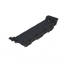 Electronics housings, OMNIMATE Housing - series CH20MBlack, Front element, Width: 22,5 mm