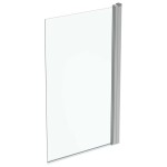 IDEAL STANDARD - Connect 2 Vanová zástěna 80x140 cm, silver bright/čiré sklo T9923EO