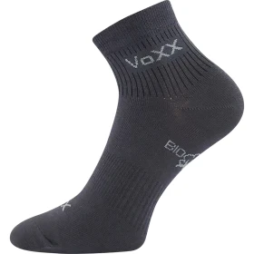 VOXX Ponožky sportovní z BIO bavlny BOBY tmavě šedé (3 páry) 39-42 120322