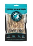 KIWI WALKER Vzduchem sušené rybky / Pamlsky pro psy / 100 g (ODT-385)