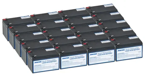 AVACOM AVA-RBP20-12120-KIT / Baterie pro UPS / Legrand Riello / VRLA / 20 ks (AVA-RBP20-12120-KIT)