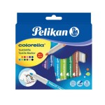 Fixy textilní Pelikan Colorella, 10 barev