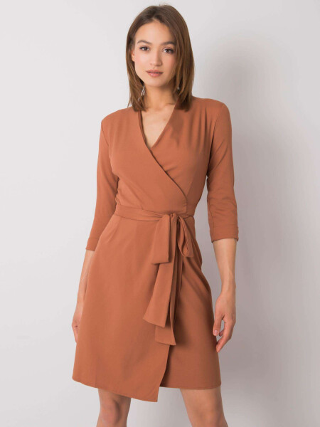 Šaty LK SK 507665.17P světle hnědá 42