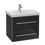 VILLEROY & BOCH - Avento Umyvadlo nábytkové 60x47 cm, s přepadem, otvor pro baterii, CeramicPlus, Stone White 415860RW