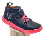 Pegres Barefoot SBF62F Dětské tenisky černo / růžové 30