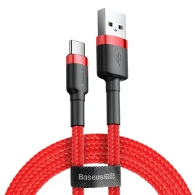 Baseus CATKLF-C09 kabel USB-A na USB-C 2m červená / 2A (CATKLF-C09)