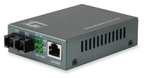 LevelOne FVT-1106 / Media konvertor / RJ45 na SC / Single mode / 1550 nm / 120 km (FVT-1106)