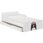 DumDekorace Univerzální dětská postel s krásným medvědem 180 x 90 cm