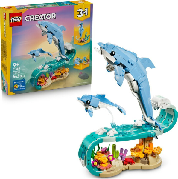 LEGO® Creator 31385 Mořští živočichové: Krásní delfíni - LEGO® Creator