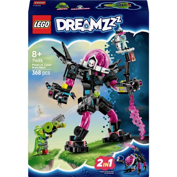 71495 LEGO® DREAMZZZ Mateo vs. Cyberhirn Mech