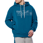 Běžecká mikina Mizuno Athletics Graphic Hoody K2GCB00229 Velikost textilu: M