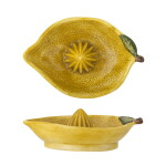 Bloomingville Keramický lis na citrony Limone Lemon, žlutá barva, keramika