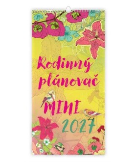Kalendář nástěnný 2027 - MINI Rodinný plánovač