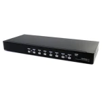 StarTech 8-portový USB VGA KVM switch / KVM switch / 1U rack 19" / Max. rozlišení 1920×1440 (SV831DUSBAU)