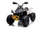 Mamido Dětská elektrická čtyřkolka Can-Am Renegade 180W 4x4 bílá