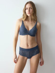 Dámská podprsenka Body Make-Up Illusion Lace WP Indigo Veil modrošedá - TRIUMPH Indigo Veil 85D